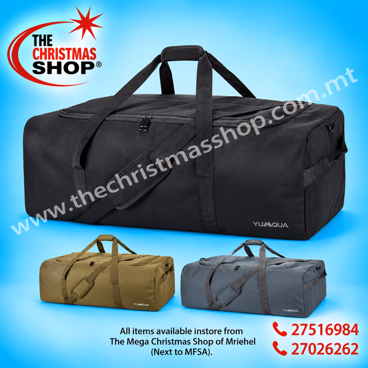 EXTRA LARGE TRAVEL/SPORT BAG 79X38X38CM COLOUR BLUE 736027
