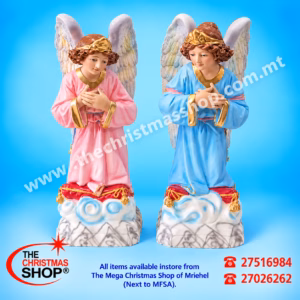 SET OF 2 ADORING ANGELS. 50CM CB6