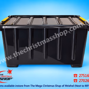 STORAGE BOX BLACK 55X42X31CM 006628