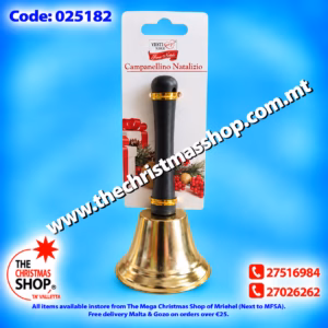 CHRISTMAS BELL 7X13CMS 025182