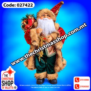 FATHER CHRISTMAS 50CM  027422