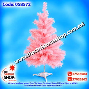 PINK CHRISTMAS TREE 60CMS 058572