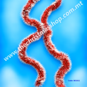 RED AND WHITE TINSILL 2MTR 061011