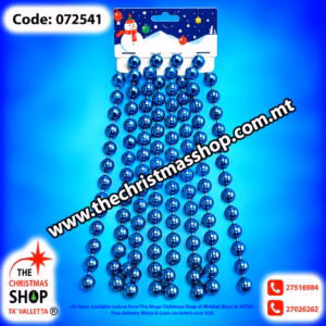 BLUE BEADS 2MTR 072541