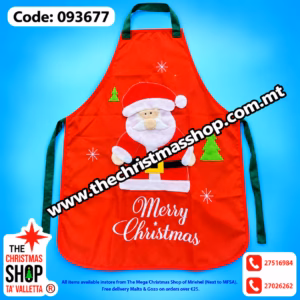 CHRISTMAS APRON 093677