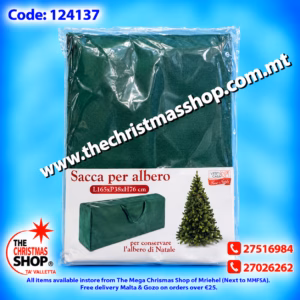 CHRISTMAS TREE STORAGE BAG 165X38X76CM GT124137
