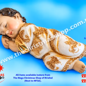 RESIN SLEEPING BABY JESUS 20CM 170910