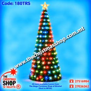 RGB POP UP TREE 6FEET (180CM) TRS-POPUP-GRN-RGB. 180TRS