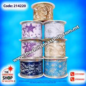 CHRISTMAS RIBBON. 214220