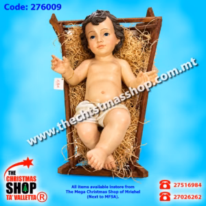 RESIN BABY JESUS 25X40CM 276009