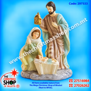RESIN NATIVITY 15X20CM 297533