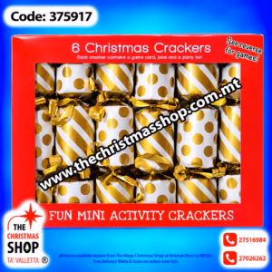6 MINI ACTIVITY CRACKERS 375917