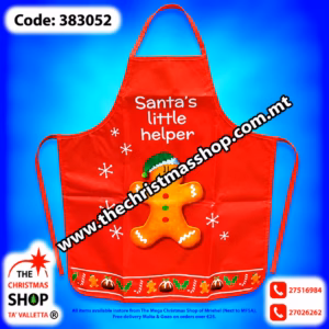 SANTA`S LITTLE HELPER APRON 383052
