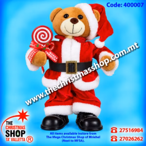 DANCING BEAR. 40CMS. 400007