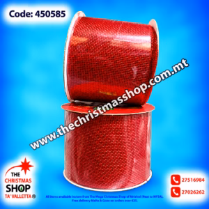 CHRISTMAS RED RIBBON. 450585