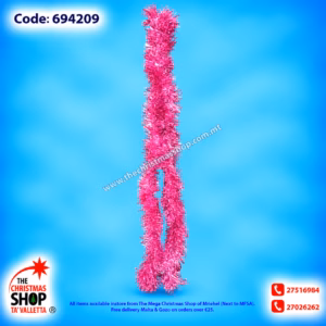 PINK, GREEN OR BLUE TINSEL. 694209