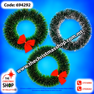 TINSEL WREATH 694292r