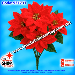 RED PONZIETTA BUNCH. 931731