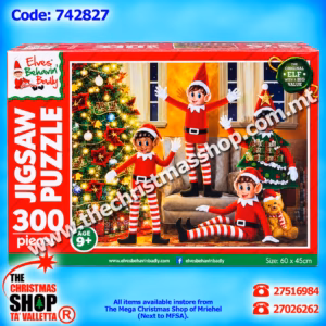 300PC ELF JUMBO PUZZLE. 60 * 45CM. 742827