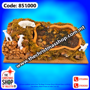 ANIMAL SCENE FOR CRIB 12X20CM 851000