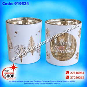 CANDLE HOLDER 7X8CMS 919524