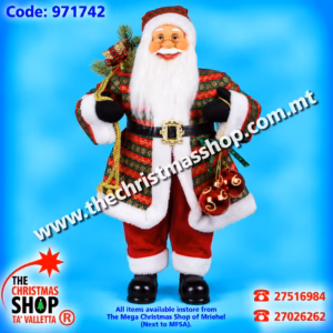 STANDING SANTA. 60CMS. 971742